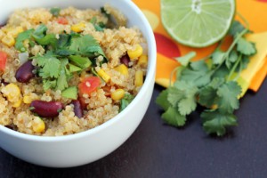 Recipe for Spicy Quinoa with Kidney Beans, Corn and Lime | Recipes ...